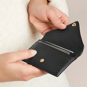 Dagne Dover Card Case - Onyx (Black) - EUC